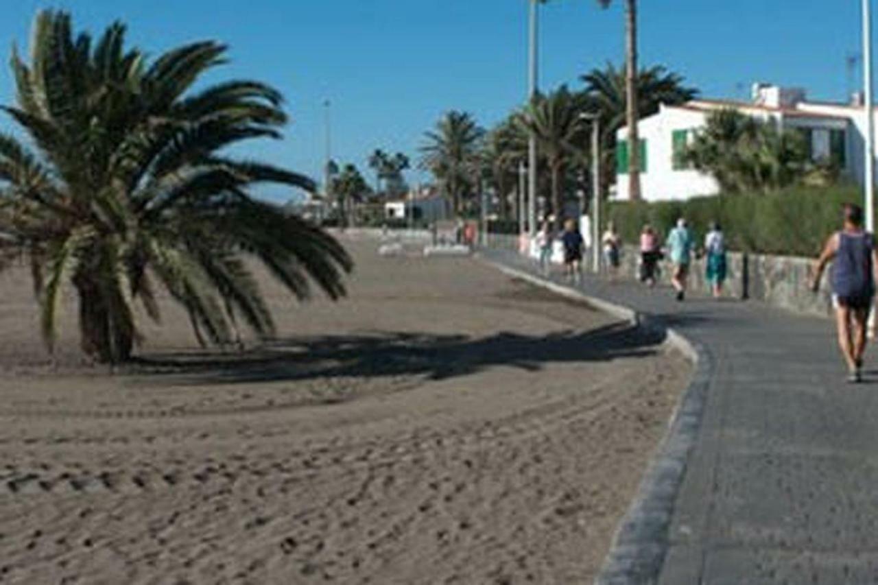 Primera Linea De Playa De Las Burras San Agustín Kültér fotó